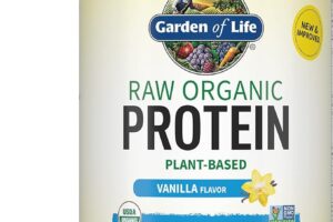 Raw Organic Protein is a plant-based protein powder made from a blend of high-quality, organic ingredients.